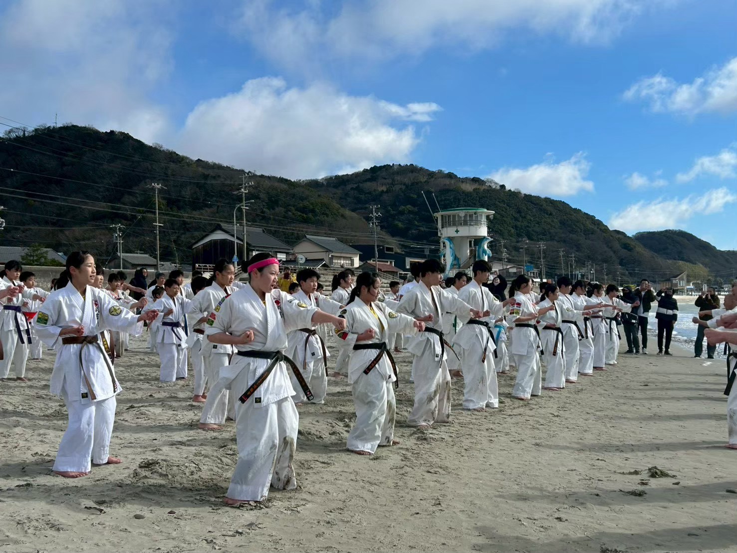 チーム絆 寒稽古
